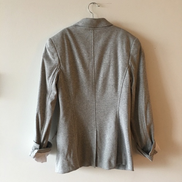 Aritzia Talula Grey Jersey Blazer Size 4 GUC - Picture 2 of 4